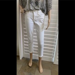 Joe’s Jeans cropped with rolled hem